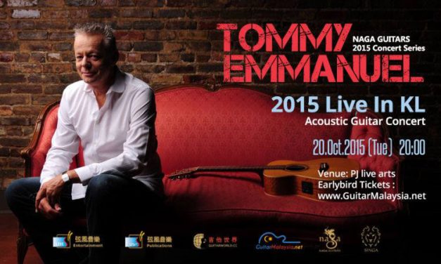 Tommy Emmanuel Live in KL 2015