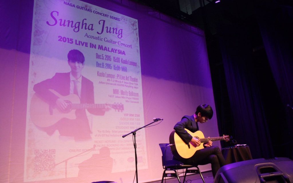 Guitar Prodigy Sungha Jung plays for KL & Miri Fans (5.12.2016)